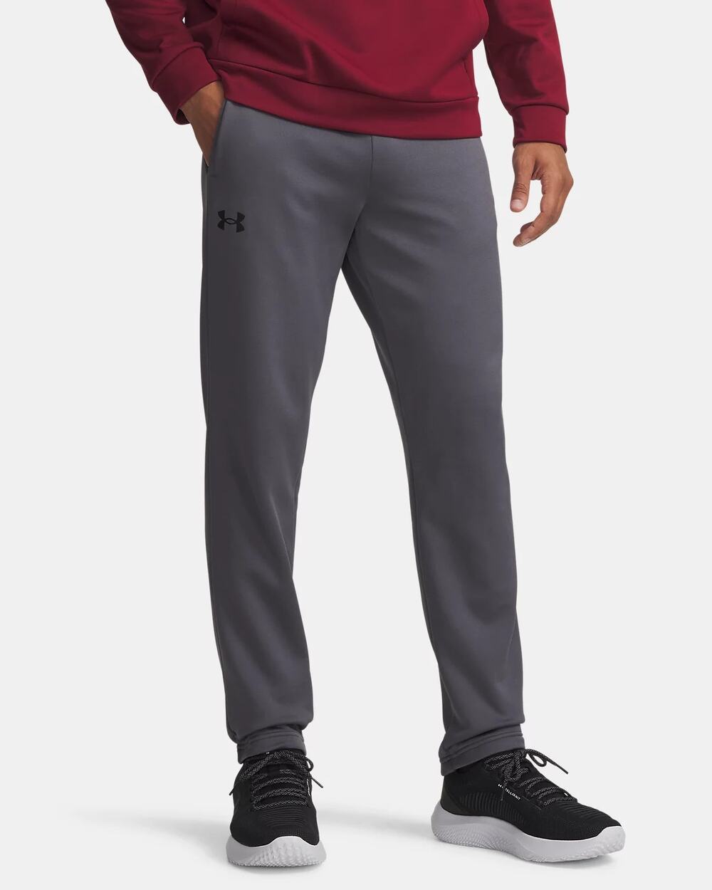 NWT Under Armour Men's Armour Fleece Pants in Castlerock size 3XL